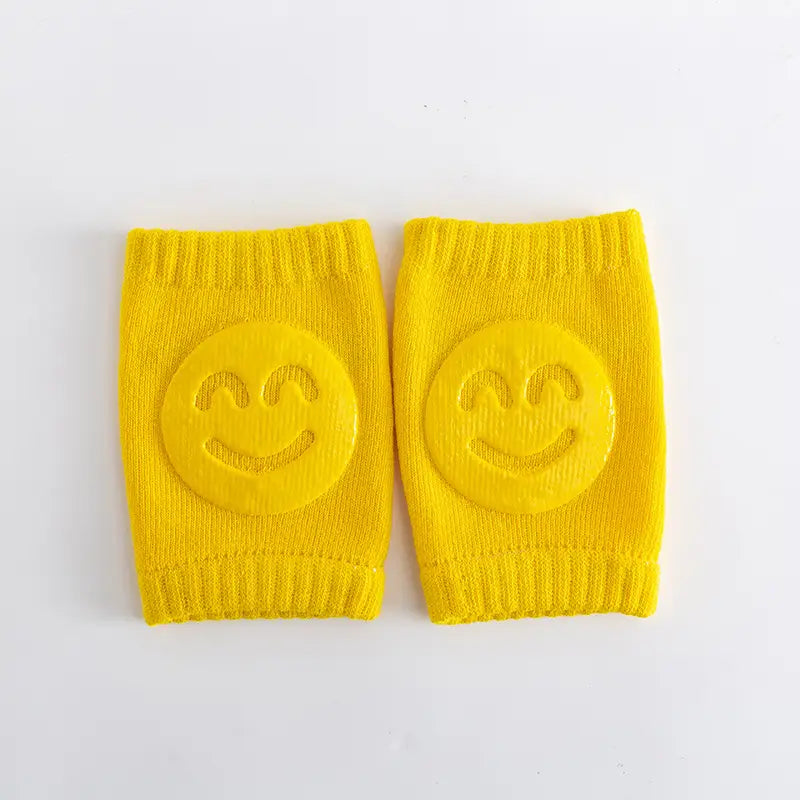 02 Pcs ( Pair ) - Soft & Protective Baby Knee Pads – Cushioned Support for Crawling Infants & Active Toddlers - Random Color
