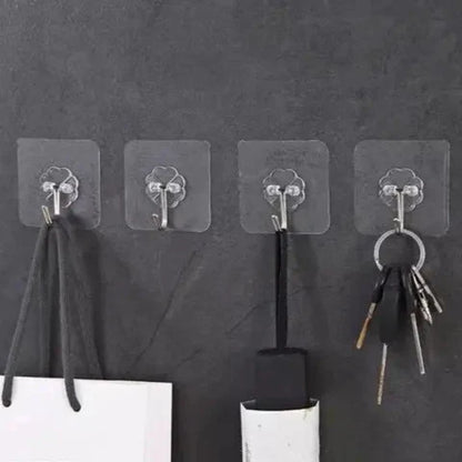 5Pcs Self Adhesive Door Wall Hangers Hooks