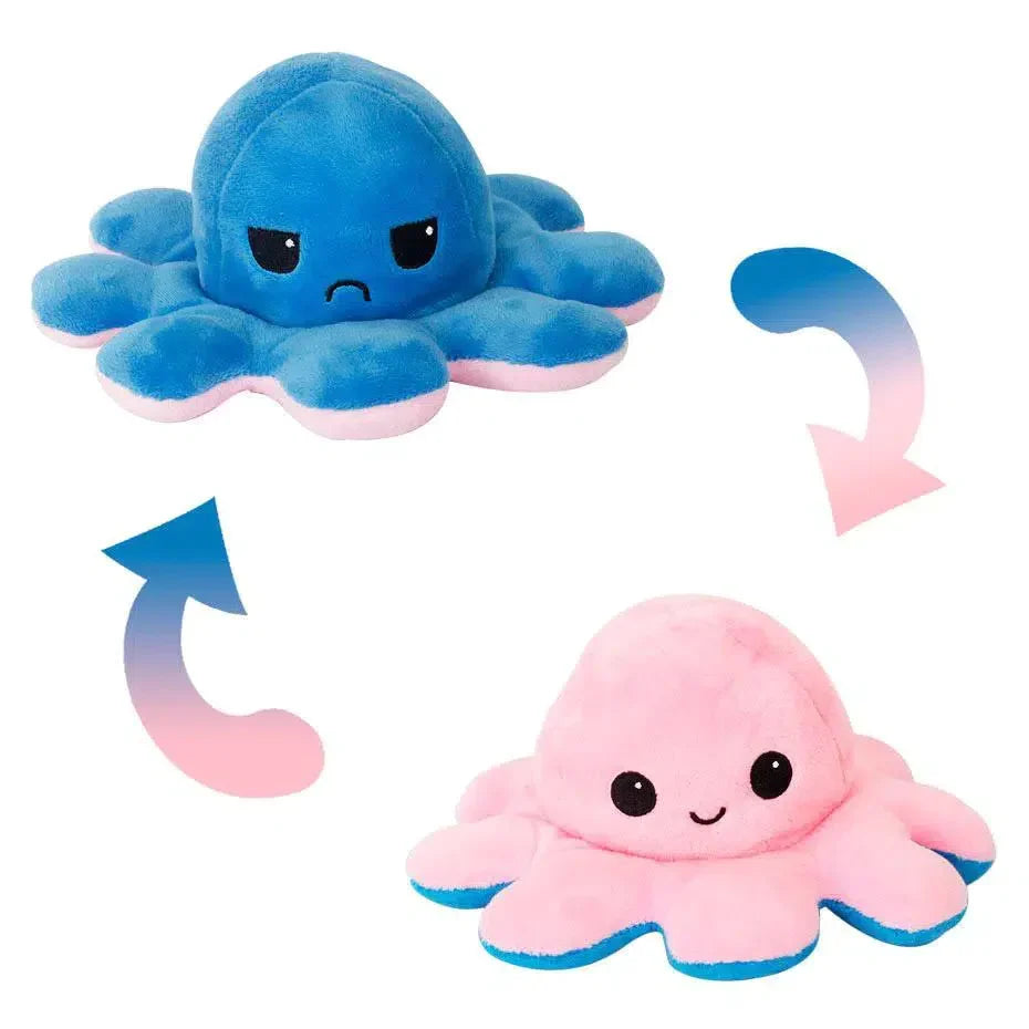 Double Sided Reversible Octopus Plush Toy