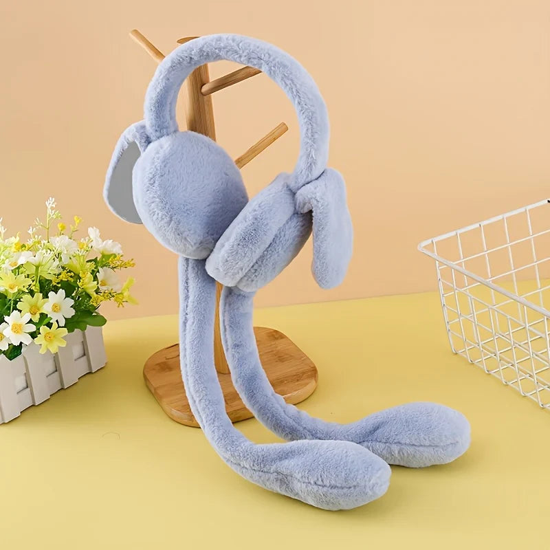 Cute Bunny Earmuffs Soft and Comfy