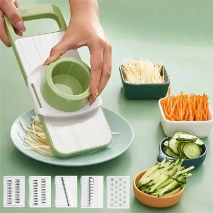 5 in 1 Multifunction Vegetable Slicer Cutter