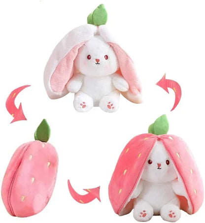 Strawberry Bunny Soft Toy (25Cm/10Inch)